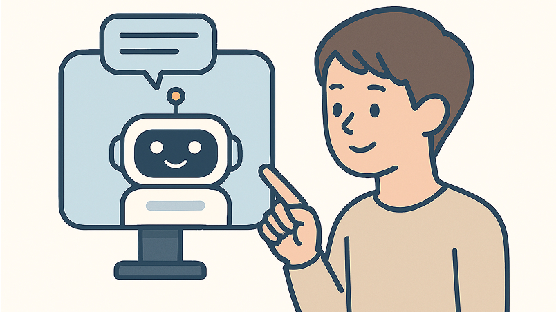 一般的な質問にAIが対応